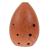 NOLITOY 初心者と子供向けポータブル8ホールシュンセット 陶器製 管楽器 小型持ち運びやすい練習用楽器