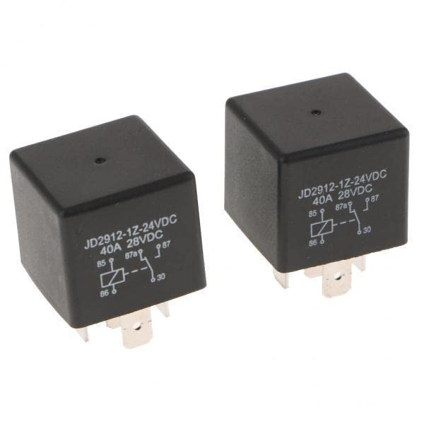 TRENDYNEST 10x2Pieces DC 24V Automotive Relay 40A 5-Pin for Car Truck Camper Motorhome | Body Kits | Exterior | Car & Truck Parts-image-40
