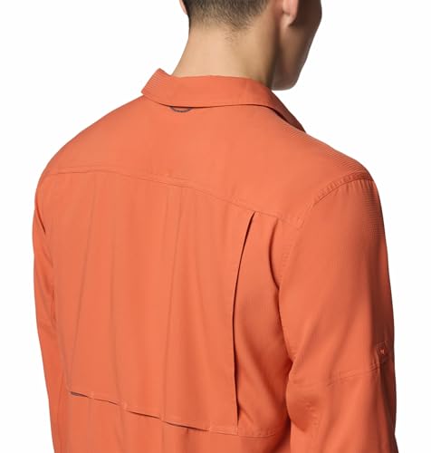 Image of Columbia Men Omni-Shade Silver Ridge Utility Lite Hiking and Trekking Long Sleeve Shirt