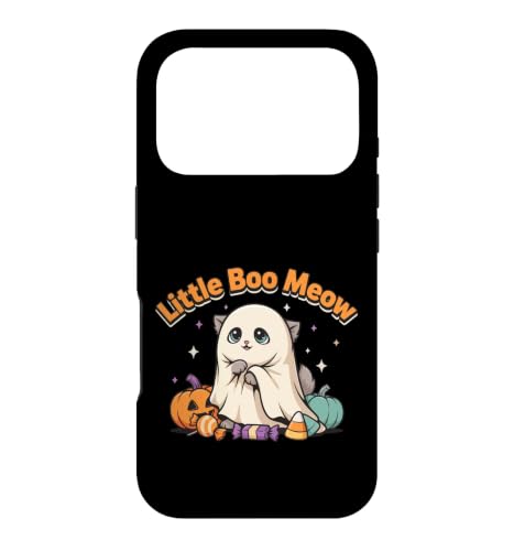 �n���E�B�� �L - Little Boo Meow �X�}�z�P�[�X iPhone 17 Pro �p