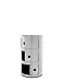 Produktbild Kartell Componibili, 3 Elements, Verchromt, Runde Basis