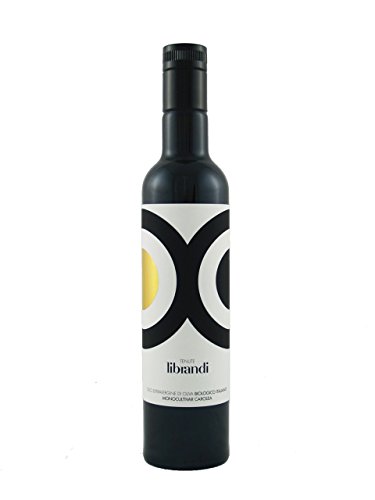 Librandi Organic Carolea Cold Extracted Extra Virgin Olive Oil from Italy  | 500ml (16.9oz)