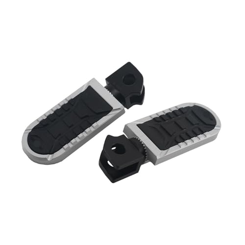 Cale pied avant moto anti-glisse avec marchepied conducteur pivotant larges ABS 2024-2025