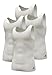 Produktbild adidas Herren Tank Top Unterhemd langlebig feuchtigkeitstransportierend 4 er Pack, Farbe:White, Bekleidungsgröße:L