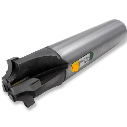 Uchaoche Concave Radius Milling Cutters Welding Blade Type Tungsten Steel R Angle Chamfer Cutter Workpiece Chamfering Processing 1Pcs thumb #3