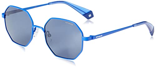Sunglasses Polaroid PLD 6067 / S PJP / C3 Unisex sunglasses color Blue smoke lens size 53 mm