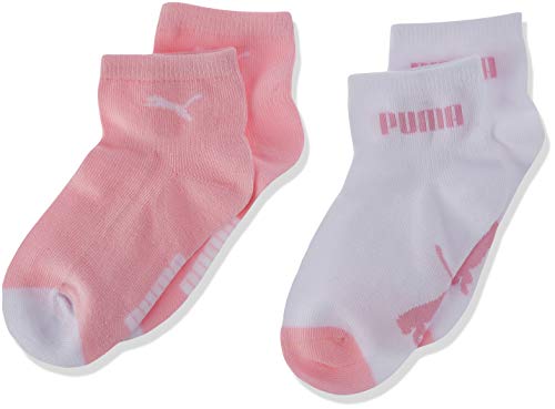 PUMA Baby Mini Cats Lifestyle Socks (2 Pack) Calcetines, pink lady, 27/30 para Bebés