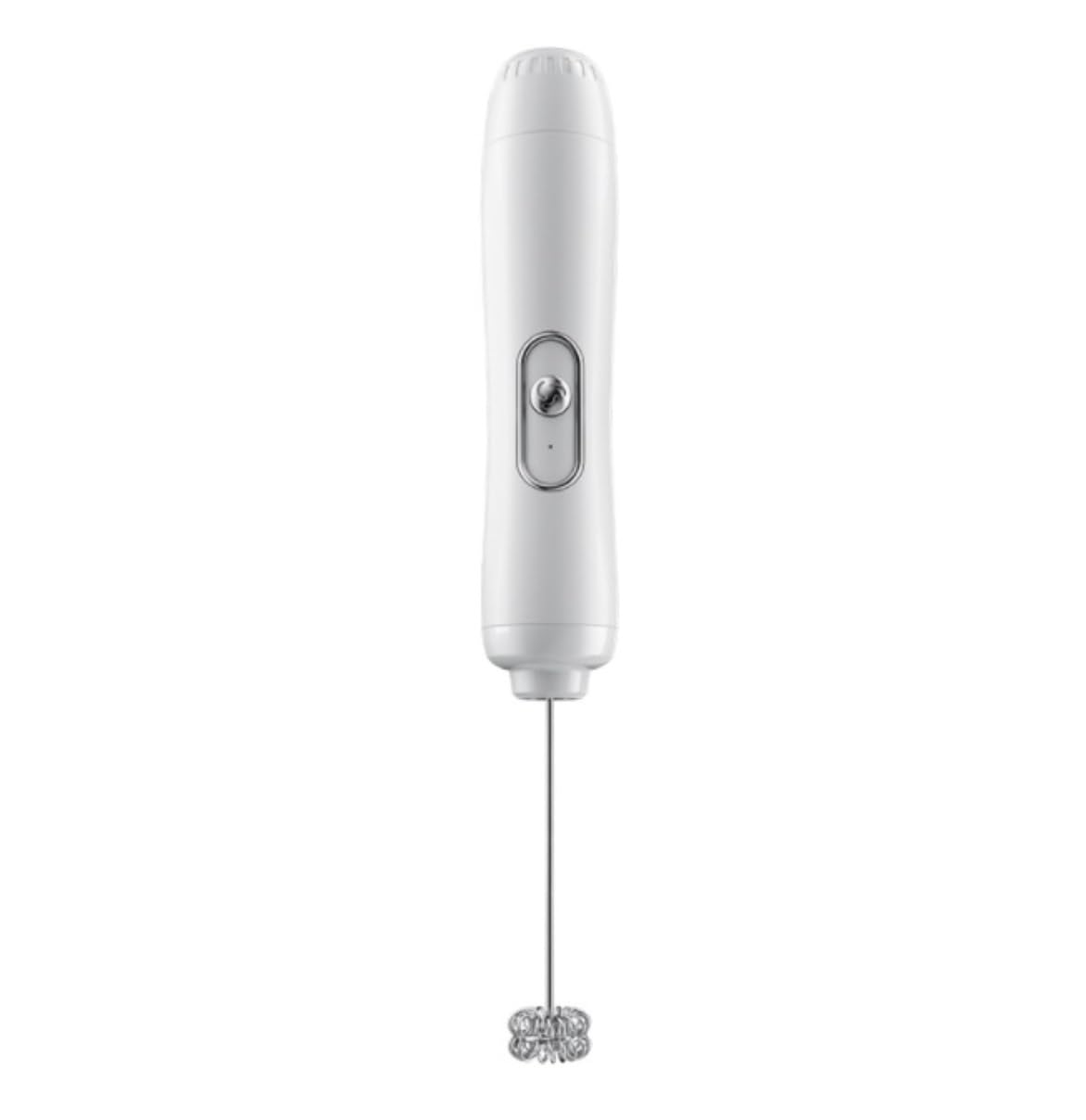 Montalatte Frullino Montalatte Montalatte Portatile Montalatte Elettrico Frullino per Schiuma con Frusta A Molla Testa per Schiuma per caffè Monta Latte per Cappuccini(White)
