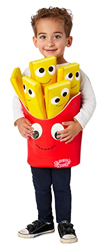Disfraz papas fritas pequeño para niños unisex miniatura 2