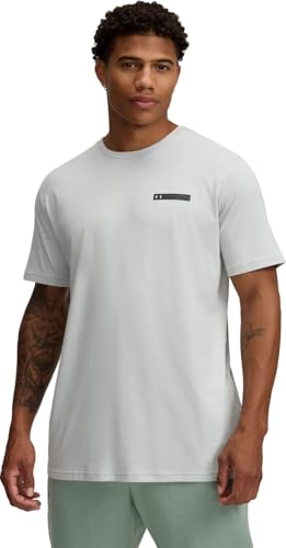 Under Armour Left Chest Strip Logo Short Sleeve T-Shirt M