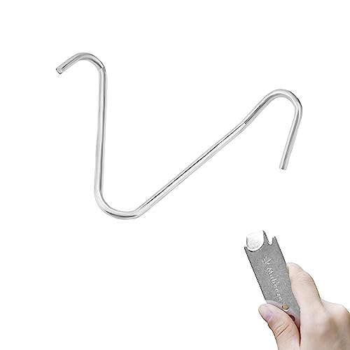 Mabeeze T-Post Fence Clips 300 Pack with Wire Twister 12 Gauge
