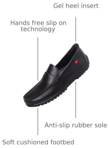 Image of Marc Joseph New York Men's Casual Hands Free Slip on Penny Loafers