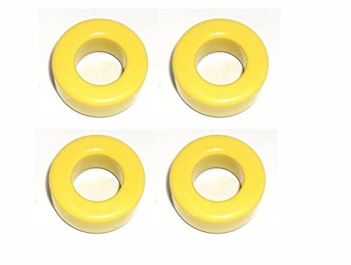 Toroid T106-6 reduce pérdidas de señal magnética con este juego de 5 núcleos de polvo de hierro