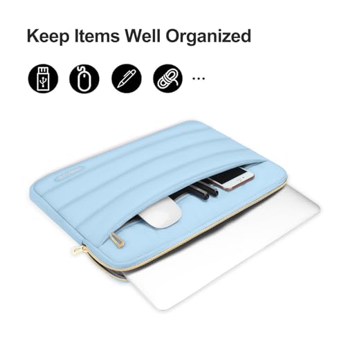 MOSISO 13.3 inch Laptop Case, 13-13.3 inch Puffy Laptop Sleeve Compatible with MacBook Air 13.6 M5 M4 M3 M2 M1/Neo/Pro 13/14 - Image 2