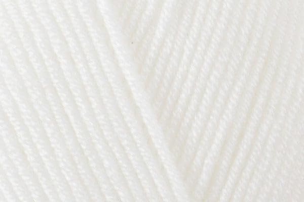 Stylecraft Bambino DK - Soft, Anti-Pilling Baby Yarn, Available in a Range of Pastel Shades (White (7111), Pack of 8 (3% Discount)) — image 1