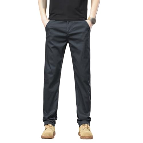 Pantalon décontracté jambe droite à coupe ample et ajustée ultra confortable