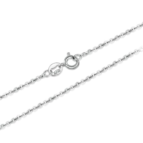 Collier en or 14K pour femme, une maille élégante de 18 pouces au raffinement intemporel