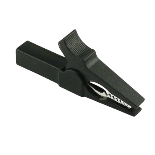 Image of 55mm Crocodile Clamp Probe Alligator Clip Alligator DIY Clips Test Probe Black Red Color Socket Cable Insulated Electric Clips(2Red2Black)