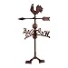 Produktbild Esschert Design Wetterhahn, Wetterfahne im Antik Stil mit Standplatten aus Gusseisen, ca. 36 cm x 36 cm x 69 cm