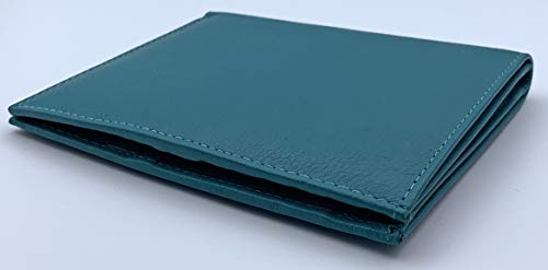 Teal Rfid Blocking Genuine Leather Travel Passport Wallet Holder #TOP5