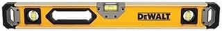 DEWALT DWHT4302524 inch Magnetic Box Beam Level, yellow/black, full size
