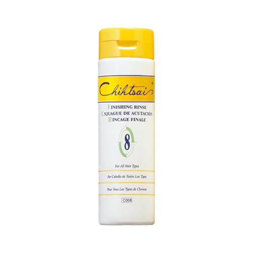 Chihtsai No.8 Finishing Rinse (8.3 oz/250ml) Mint Plus - For All Hair Types, Fullness and bouncy, Promote luster, Detangle and anti-statics