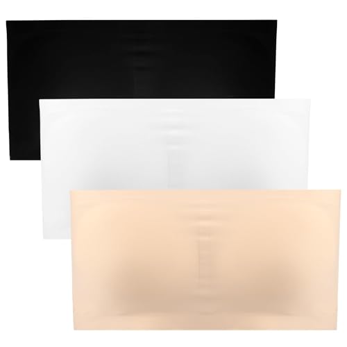 Girls Strapless Bandeau Bra Teens Seamless Bra Big Kids Training Bras