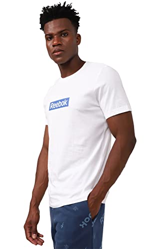 Image of Reebok Men's Printed Slim Fit T-Shirt