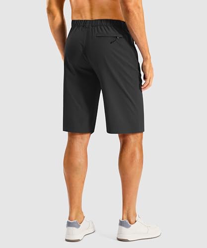 Image of G Gradual Men's Shorts 11 inch Long Golf Lightweight Knee Length Shorts