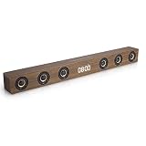 FACAI Altavoces de Audio para el hogar Barra de Sonido para TV con Salida óptica Estéreo de Alta fidelidad Barra de Sonido de Madera Pantalla de...