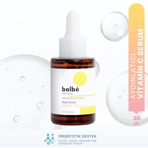 Aydınlatıcı, Cilt Tonu Eşitleyici Leke ve Kırışıklık Karşıtı%6 C Vitamini Serumu - 30 ml