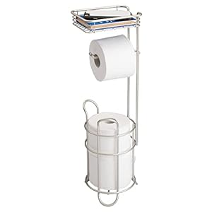 mDesign Steel Toilet Paper Holder S...