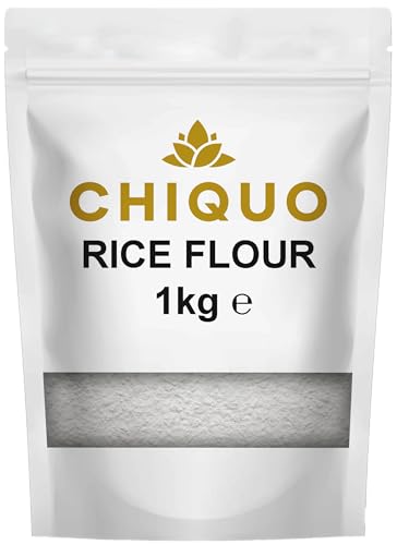 Chiquo Rice Flour - 1kg | Ideal for Dumplings Tempura Rice Cakes & Indian Dishes