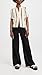 DL1961 Women's Hepburn Wide Leg: High Rise Vintage Jeans, Jet Black, 32