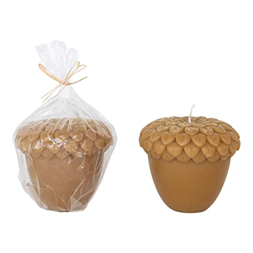 Acorn Shaped Decorative Candle