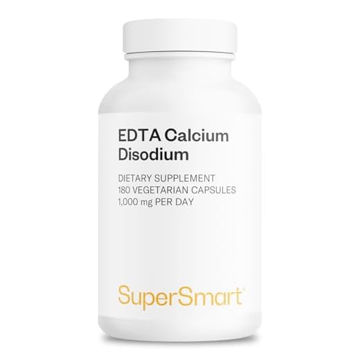 Supersmart Calcium Disodium EDTA - 1000mg per Day