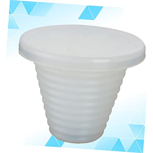 Parliky Acessórios Para Tanques De Peixes Bujão De Esgoto Branco Bujão De Vala Acessório De Tubo Pis
