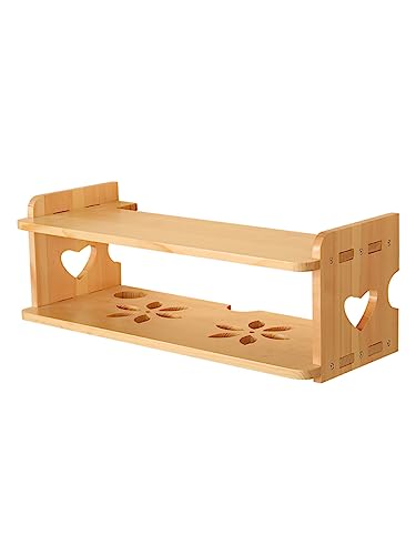 Boîte de rangement de routeur avec gestion des câbles intégrée et support décodeur TV