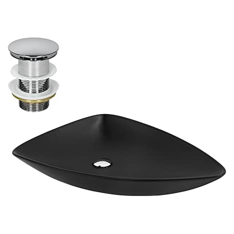 ML-Design Lavabo Céramique Triangulaire Cover