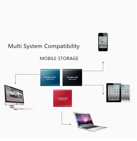 4TB Disco Duro Externo | 2.5" Almacenamiento Portátil - Negro - imagen 3