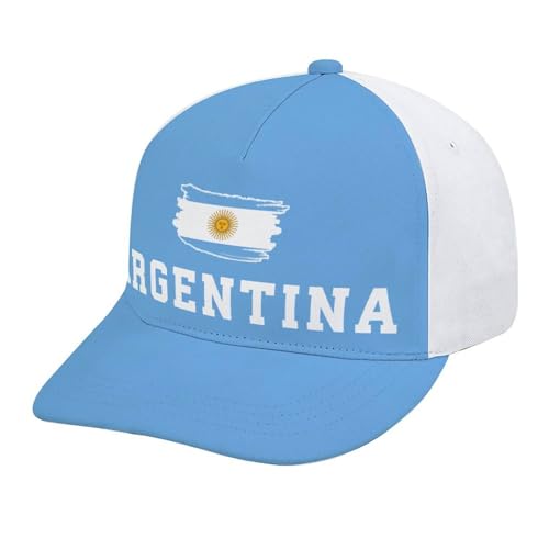 Soccer National Team Baseball Cap for Men Women Adjustable Snapback Summer Sun Hat Game Day Hat for Soccer Fans