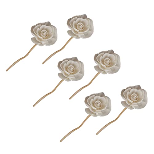 Healifty 6pcs Aroma Diffuser Sticks Fragrance Vines for Home Decor Essential Oil Absorption Natural Air Present for Relaxing Atmosphere