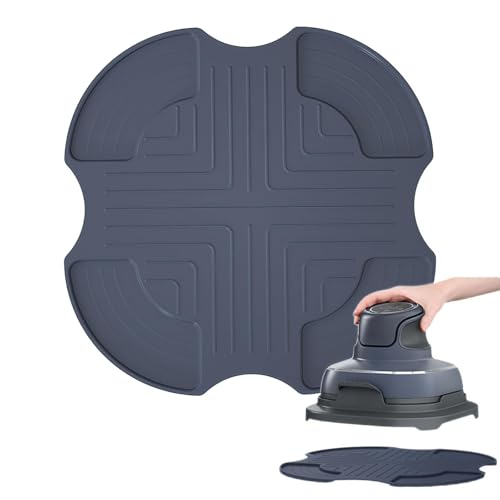 Maßgeschneiderter Ninja Crispi PowerPod Silikon-Untersetzer – Hot Pads für Ninja Crispi Glas Air Fryer Zubehör, hitzebeständig, rutschfest, Schutz für Arbeitsplatte, passend für Ninja FN101GY |