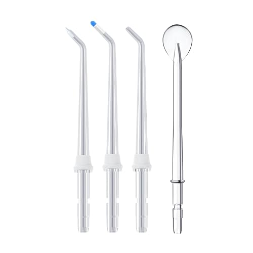 Image of Water Flosser for Teeth, Oral Irrigator, Electric Floss, Cordless Teeth Cleaner, Dental Flosser (Tip, 200V Models Tip(Clear))