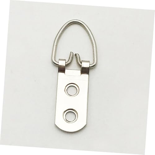 Image of ORFOFE 20Pcs Heavy Duty D Ring Picture Frame Hooks Kit Durable Hanging Hardware for Artwork Photos and More Versatile for Home Office Gallery Use