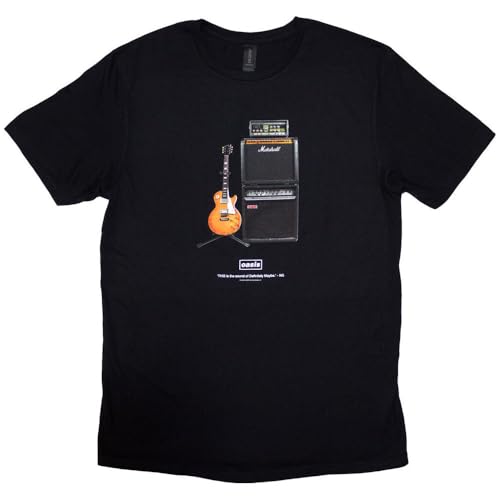 Rock Off officially licensed products Oasis Definitely Maybe Guitar T Shirt Size XXL