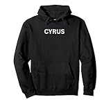 Cyrus Lettering Gift Design Apparel