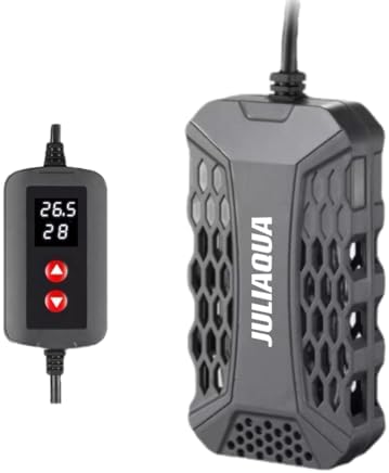 Calefacción para acuario con indicador de temperatura, calefacción ecológica, ajustable, 25 W/50 W/100 W/150 W (Q-25 W)