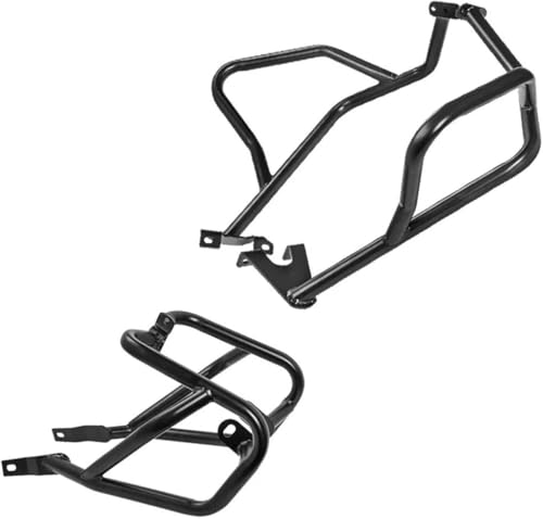Pare-chocs de moto pour Versys 650 KLE650 en acier renforcé noir