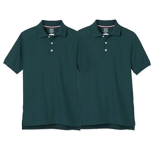 Image of French Toast Boys' 2-Pack Short Sleeve Pique Polo Shirt